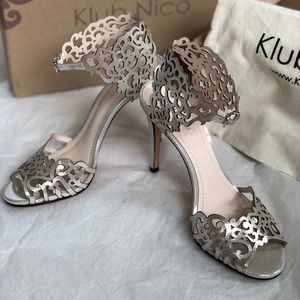 [Pre-loved] Klub Nico Moxie in Silver Leather